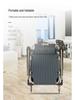 Multifunctional Reclining Office & Outdoor Folding Chair Bed