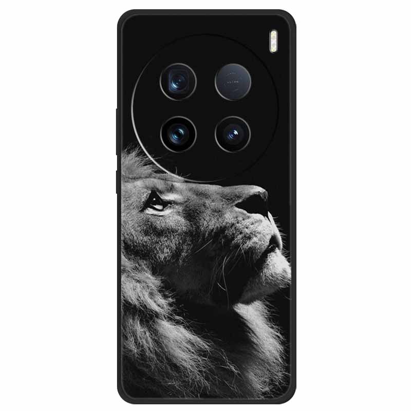 For Vivo X100 Ultra Case Soft Silicone Owl Cat Fashion Back Cover For X100 Pro 5G Cases Printed Lovely Shockproof X100 Ultra Pro