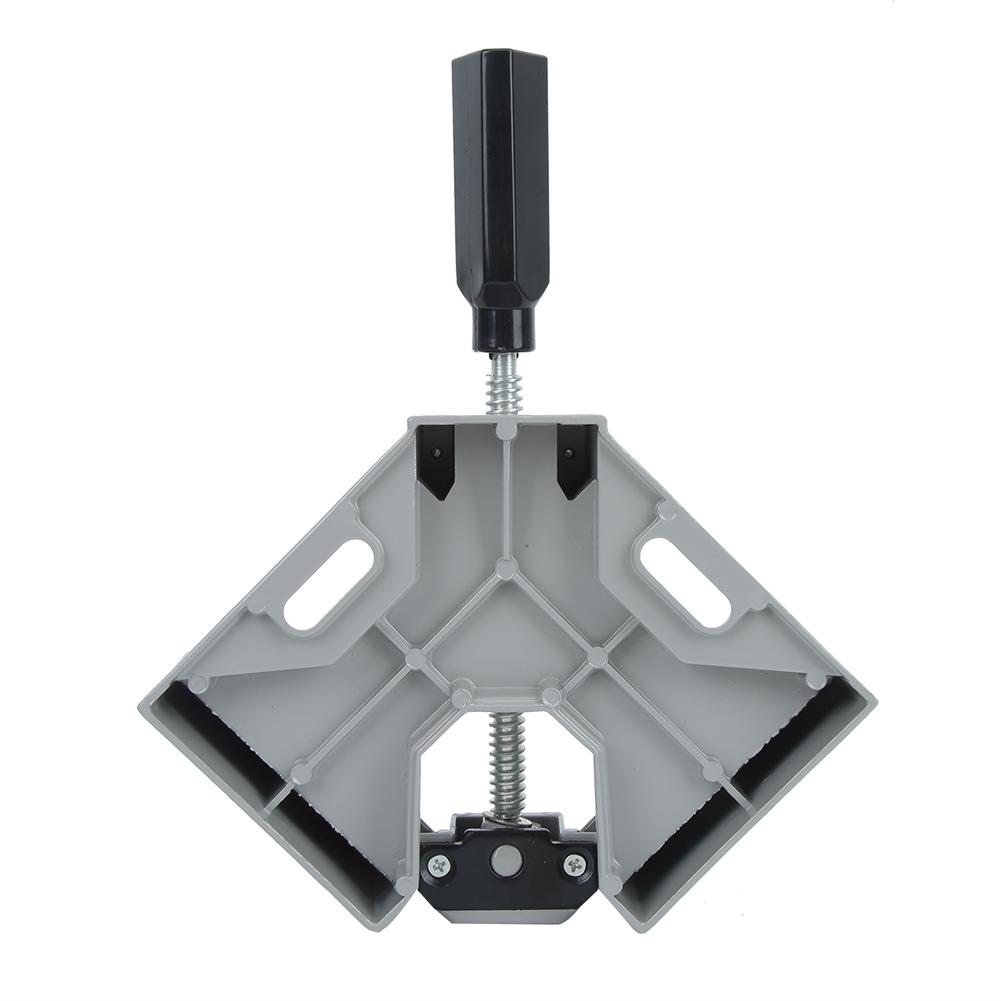 Aluminum Alloy Single Handle 90 Degree Right Angle Clamp Welding Corner Clamp Carpenter Woodworking Tool