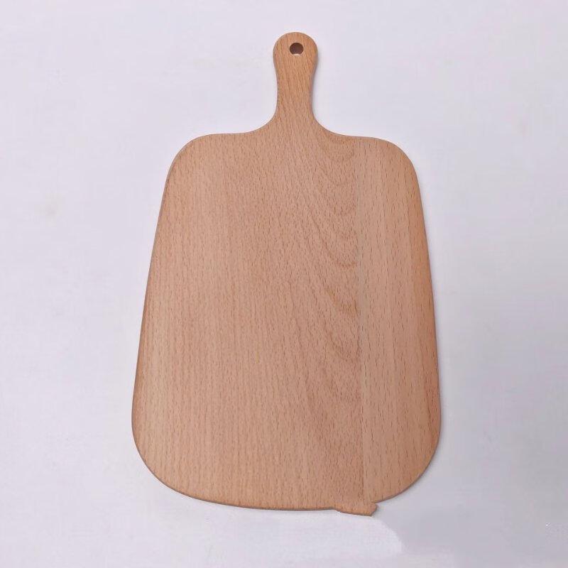 ZISIZ Beechwood Cutting and Pizza Board with Handle