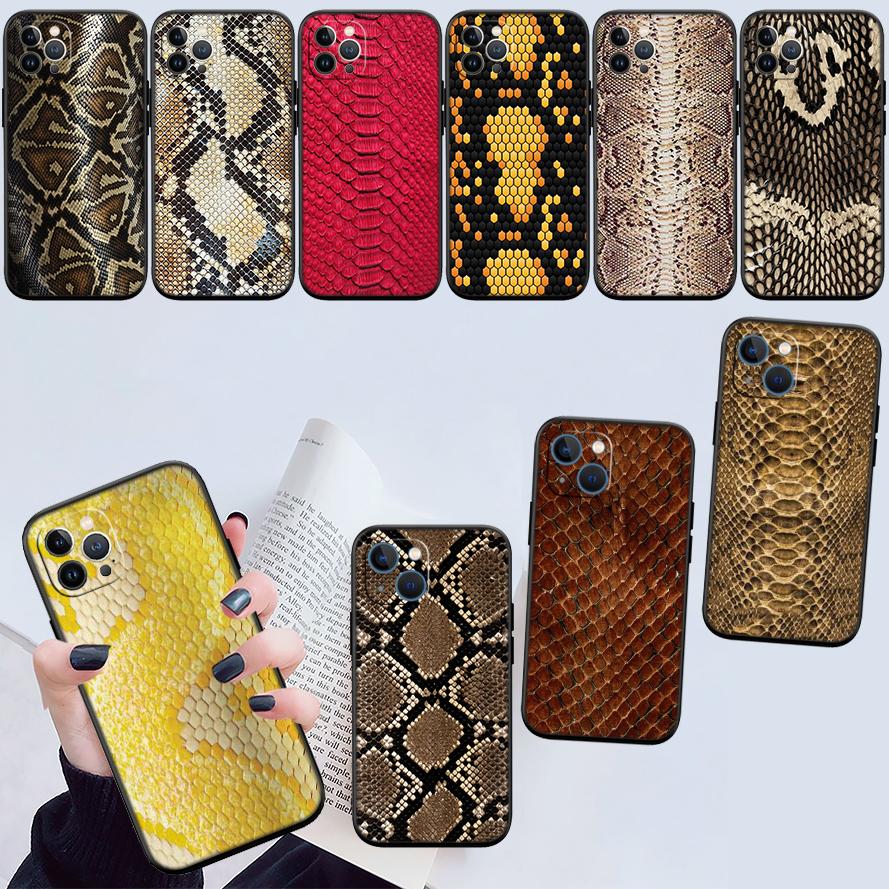 UP46 Slangenhuid DIY Tekening Nieuwe High-End Schelp Telefoonhoesje voor Xiaomi Poco F8 M4 M5 M6 M7 X3 X6 X7 Pro GT NFC Ultra