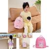New Stylish Princess Backpack For Kids With Sparkling Sequins Lightweight Cute Design