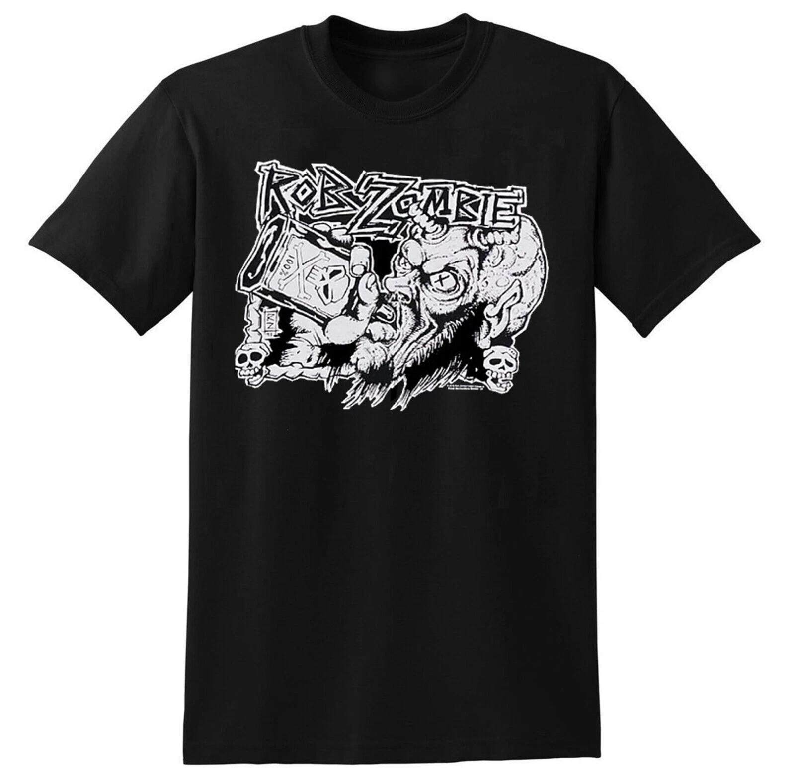 ROB ZOMBIE cd lgo DEVIL BOTTLE Official SHIRT XXL New hellbilly sinister lunar L