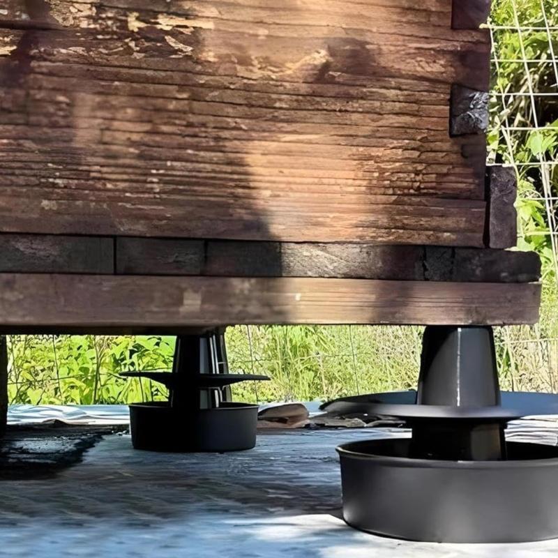 Slip Resistant Base Ants Proof Hives Feet Hives Base Feet Convenient Outdoor Stand Plastic Texture Perfect for Workshop