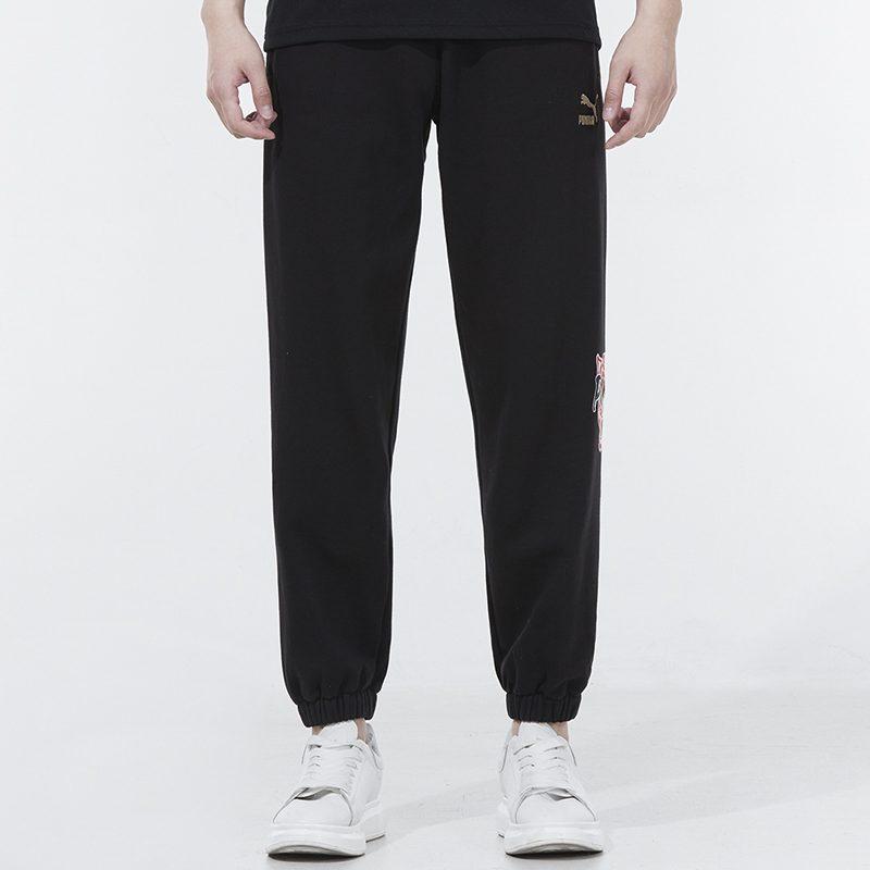 Puma Sports Pants Men's Black Moderate 536572-01