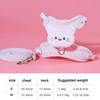 Soft Padding Cat Harness Set Adjustable Vest Harness Escape Proof Harness  Outdoor Walking