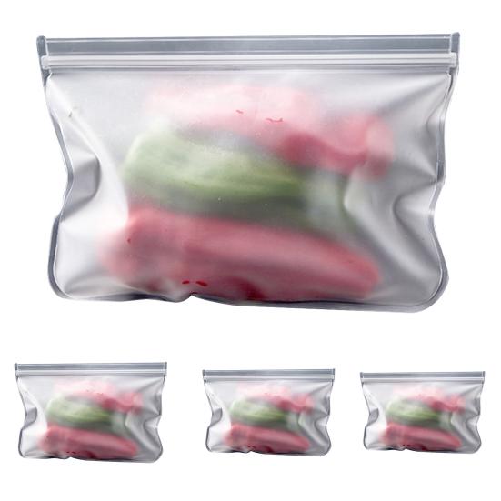 Sealed Bag Eco-friendly Translucent EVA Airtight Preservation Food Container for Home