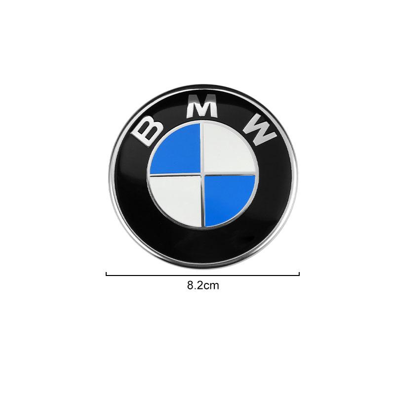 74/82MM Znak na přední kapotu auta Samolepka na zadní kufr Emblém Doplňky pro BMW E46 E39 E90 E60 E36 F30 F10 E34 E30 F20 E92 M3 M4 M5 X6