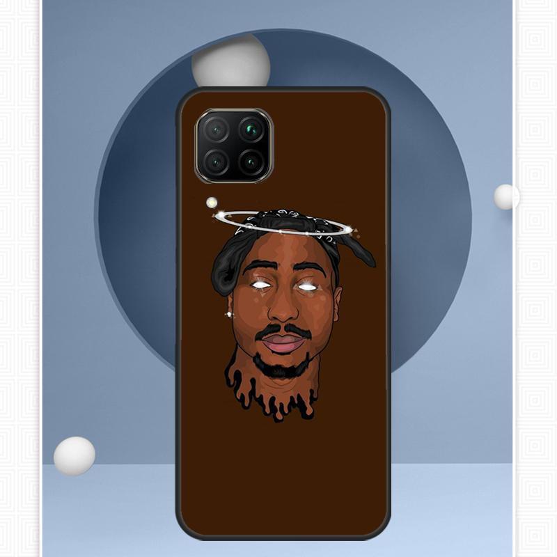 Rapper 2pac Singer Tupac For Huawei Nova Y72 Y90 Y61 Y91 Y60 Y70 12s 12i 11i 8i 9 10 SE P20 P40 Lite P60 P30 Pro Case