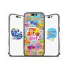 50 Text Stickers Doodle Cartoon Color Encouragement Reward Stickers DIY Suitcase Decoration Stickers Bag