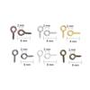 720pcs/pack Small Sheep Eyes Nail Screw Jewelry Accessory Claw Nails Beaded Pendant DIY Jewelry Accessories