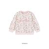 YEEHOO Girls' Floral Print Long Sleeve Sweatshirt