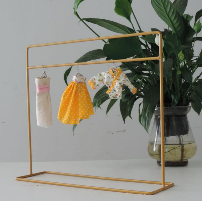 1/12 Dollhouse Simulation Mini Coat Rack Model Doll Home Bedroom Coat Hanger Furniture Decor Toy Doll Living Scene Ornaments Toy