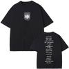 Rapper Kanye West Vultures New Music Album Graphic Printed T Shirts Unisex Unisex Hip Hop Fashion Tshirts Male Tshirt