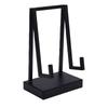 Metal Plate Stand Black Table Easel Stand Modern Book Picture Frame Artwork Holder for Display