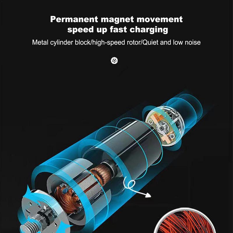 Taşınabilir Lastik Hava Kompresörü Dijital Ekranlı Lastik Şişirme Masası Basınç Ölçer Hava Pompası Araç Lastiği Malzemeleri İçin