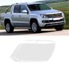Car Front Headlight Cover Lampshades Lamp Shell Headlights Lens Cover For VW Amarok 2010- Left