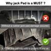 Jacks Pad Under Car Support Pad Lifting Car Accessory 51717169981 For 1 3 4 6 F20 F21 F22 F34 E93 F30 F35 F80