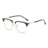 Tr2224 Eyebrow Half-Frame Glasses Men'S Models Can Be Equipped With Myopia Lenses Anti-Blue Light Literary Eye Frame Ruffian Handsome Tide