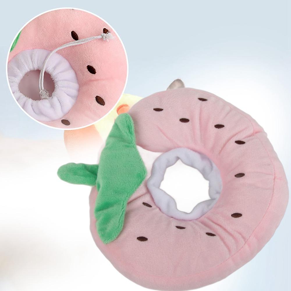 Fruit Pattern Recovery Collar Soft and Comfortable Pet Cone Collar for Cats Kittens Pets