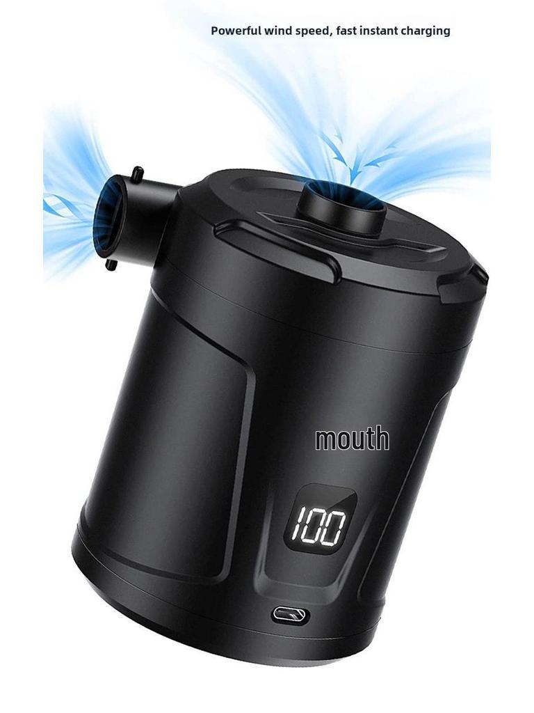 Portable Wireless Mini Air Pump for Outdoor Inflatable Swim Rings and Cushions
