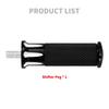 HDBUBALUS Motorcycle Shift Pegs Gear Shifter Pegs Highway Pegs Motorcycle Foot Shifter Pegs Toe