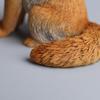 JXK Tibetan Sand Fox Cat Figure Miniature Resin Desk Birthday Fully Assembled Statue, Fox, Model, Accessory, Ornament, Gift, Painted,