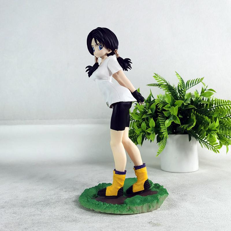 25cm Kawaii Anime Dragon Ball Z Gals Videl PVC Action Figure Statue Collectible Model Kids Toys Doll Gifts