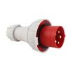Industrial Socket CEE Aviation Connector IP67 Proof 5PIN 63A 220‑415V Red for Outdoor