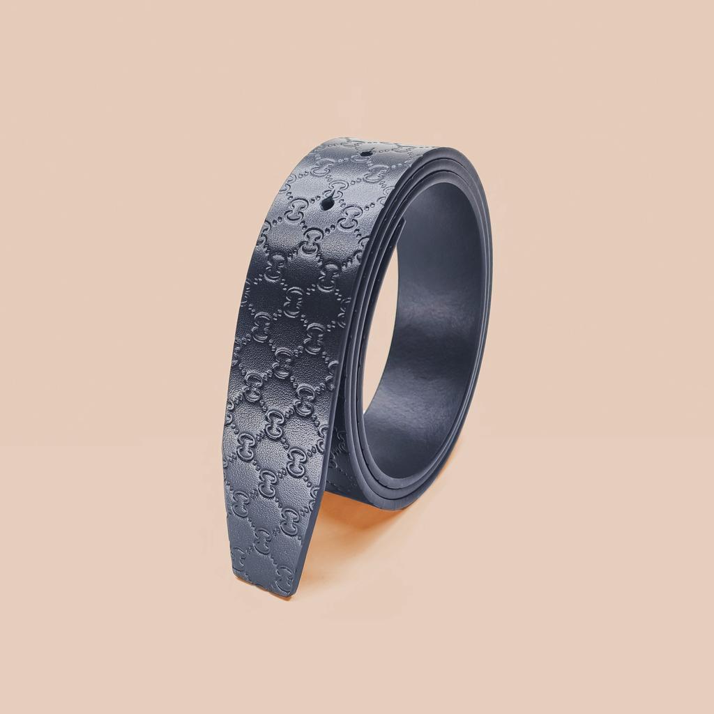 Factory Embossed First Layer Cowhide Automatic Belt Belt Men'S Tree Paste Leather Ring Genuine Leather Belt