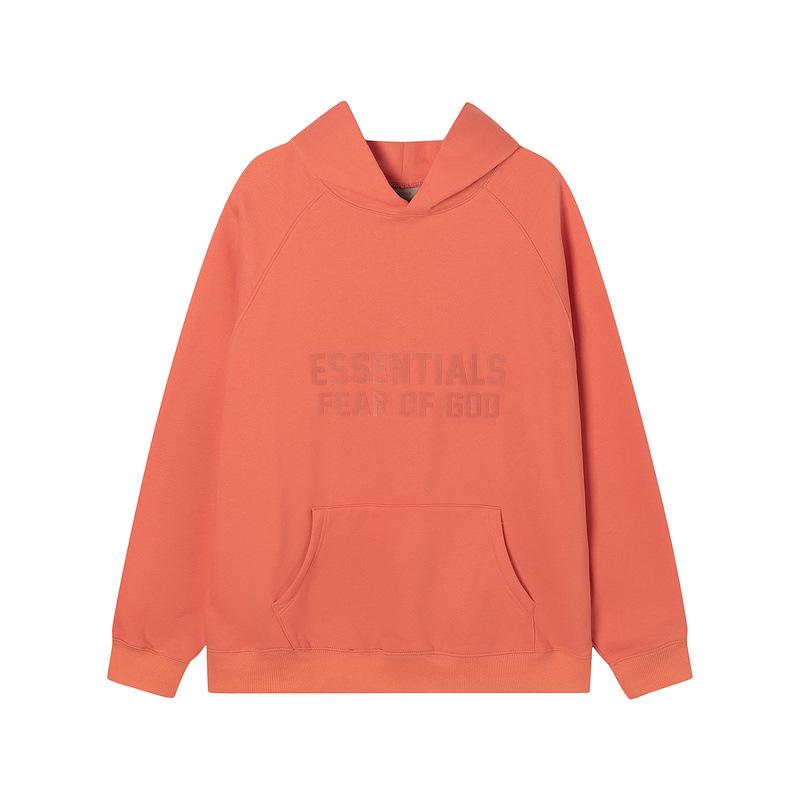 Μοντέρνο Brand Essentials Unisex Φούτερ με Γούνα και Γράμματα - Χαλαρή Εφαρμογή, Επένδυση με Βελούδο, Μακρυμάνικο Πουλόβερ