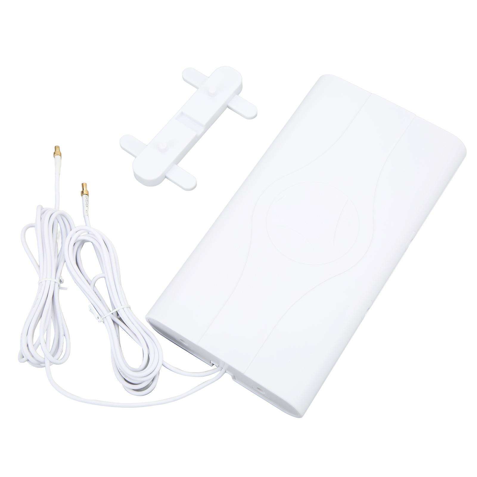 

KJ‑014 30DBI Внешняя панельная антенна-усилитель 4G LTE MIMO Панельная антенна 700‑2600 МГц Усилитель сигнала для стабилизации