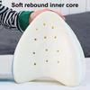 Memory Foam Knee Pillow Soft Breathable Zipper Closure Ergonomic Design Leg Alignment Cushion Knee Support Pillow