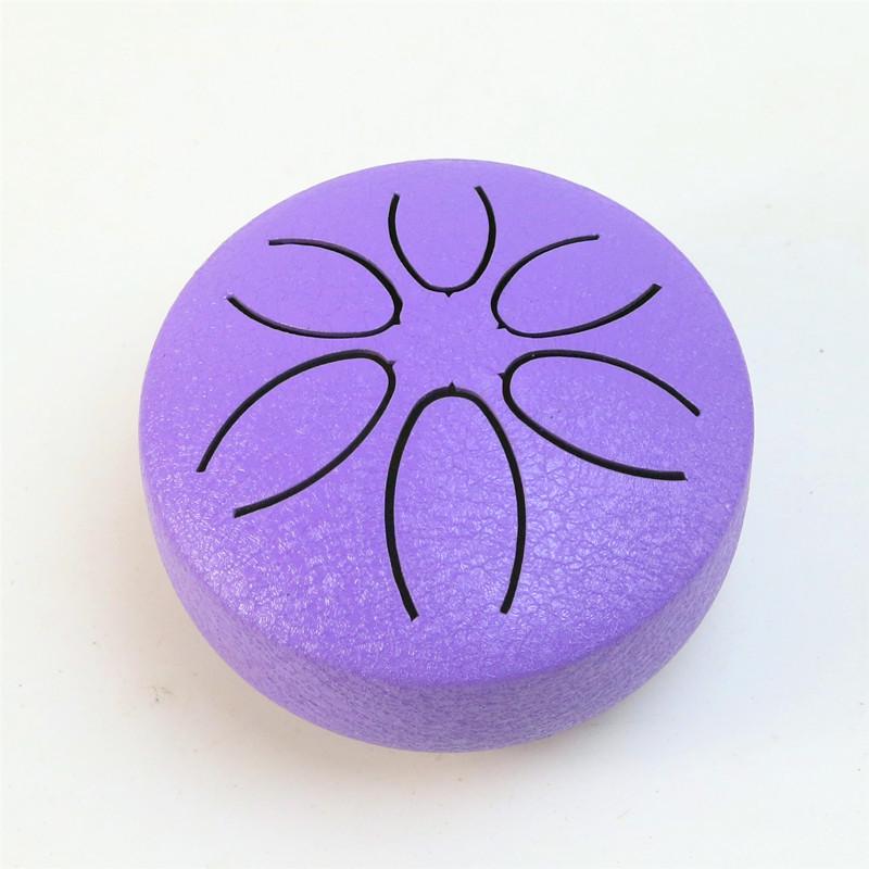 Ethereal 3-Inch Steel Tongue Drum: 6-Note Mini Percussion Instrument for Kids