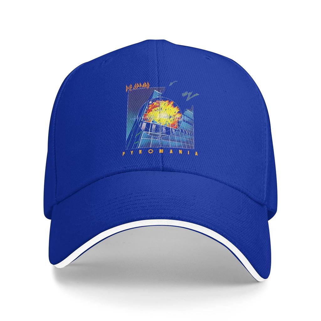 Summer Def Leppard Pyromania Baseball Cap Outdoor Sports Casual Design Sun Trucker Hat Unisex Men Sunscreen Snapback Cap