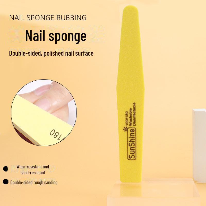 "Nagelpolier- und Formschwämme: Schaumstoffstäbchen & Schleifstreifen für die professionelle Nagelpflege"