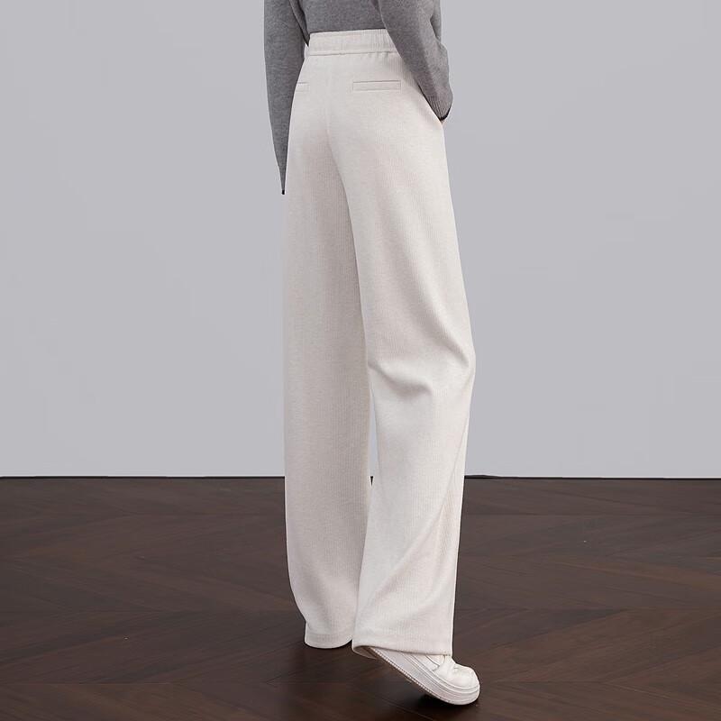 Women's High-Waist Loose Wide-Leg Drawstring Pants