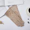 Damen Sonnenschutzhandschuhe Neue Frühling und Sommer Fahrhandschuhe Spitze Schleife Reiten Rutschfest Dünne Touchscreen-Handschuhe
