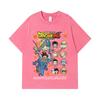 275 GSM Washed T-shirts 100% Cotton Dragon Ball V31 Daima Print Unisex Heavy Cotton T Shirt
