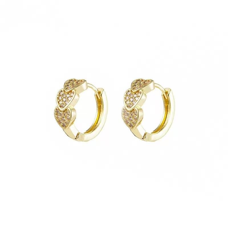 

Fashionable Women s Versatile Earrings With A High-end Temperament Hoop One Size