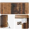 Wall Mounted TV Cabinet 98 x 31 x 30 cm Reclaimed Wood Effect Particleboard