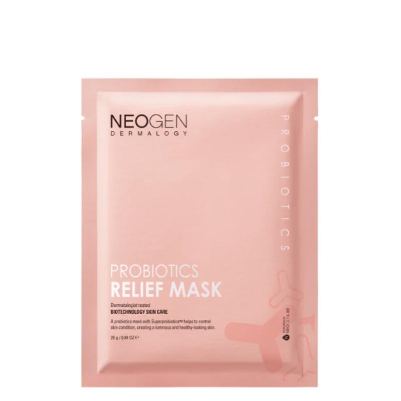 Dermalogy Probiotics Relief Mask (5 masks)
