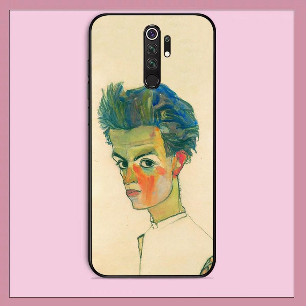 Egon Schiele Phone Case For Redmi Note 4 X 5 A 6 7 8 T 9 9S 10 11 11S 11Epro Poco M3 pro