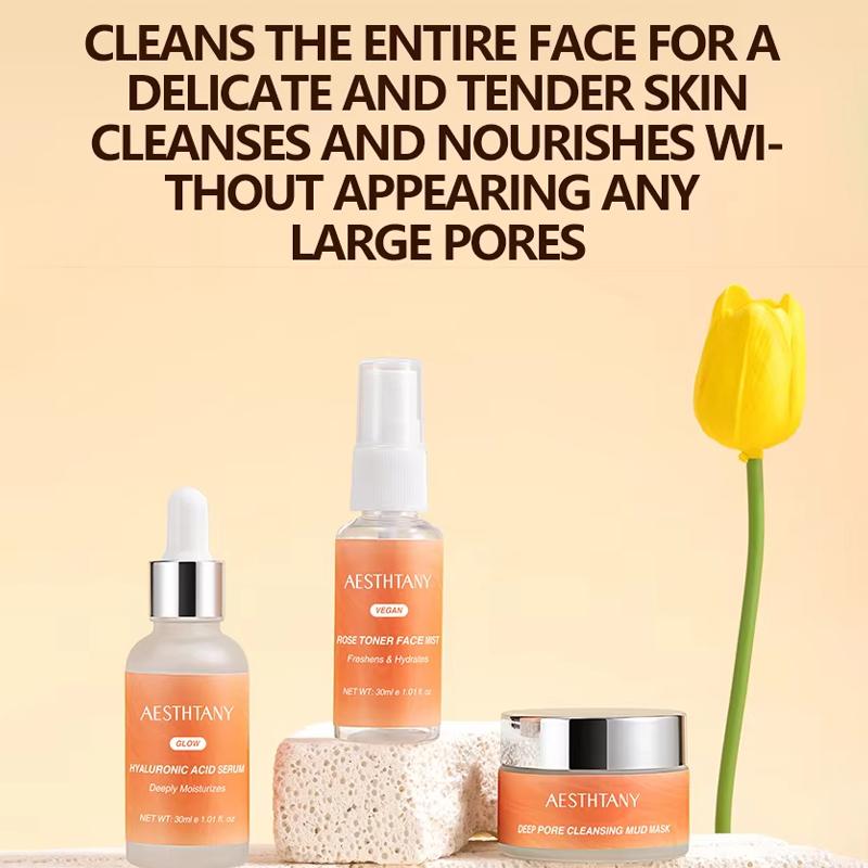 Moisturizing Gift Set (3-Piece Set) - Moisturizing Skincare Designed For Dry Skin