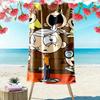 The Loud House character print 2D Flat Print Beach Towel, Large Soft Quick Dry Towel for Beach Camping SwimmingXSTJ0915048