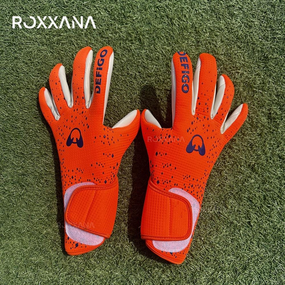 ROXXANA Anti - Slip Soccer Gloves, High - Performance, Grip Latex, Durable, Protective, for Goalkeepers Training, Must - Buy.