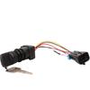 Boat Engine 87-897716K01 897716 8M0059686 3-Position Ignition Key Switch W/Harness for Mercury Marine Quicksilver Outboard Motor