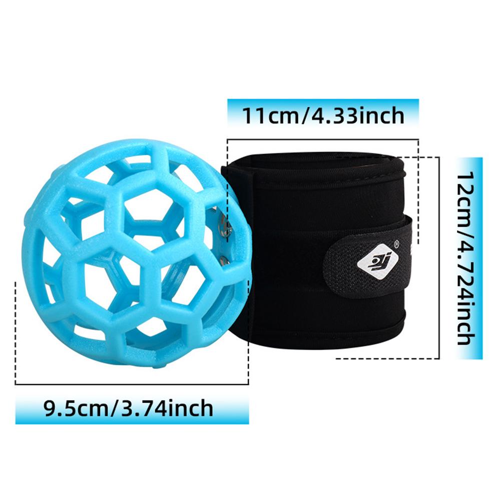 

Golf Swing Trainer Magic Ball With Wrist Fixator Swing Practice Corrector Golf Equipment синій