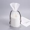 1Pc Transparent Pocket Drawstring Storage Bag for Travel Shoe Towel Organizer Bag Matte Dustproof Waterproof Grocery Storage Bag