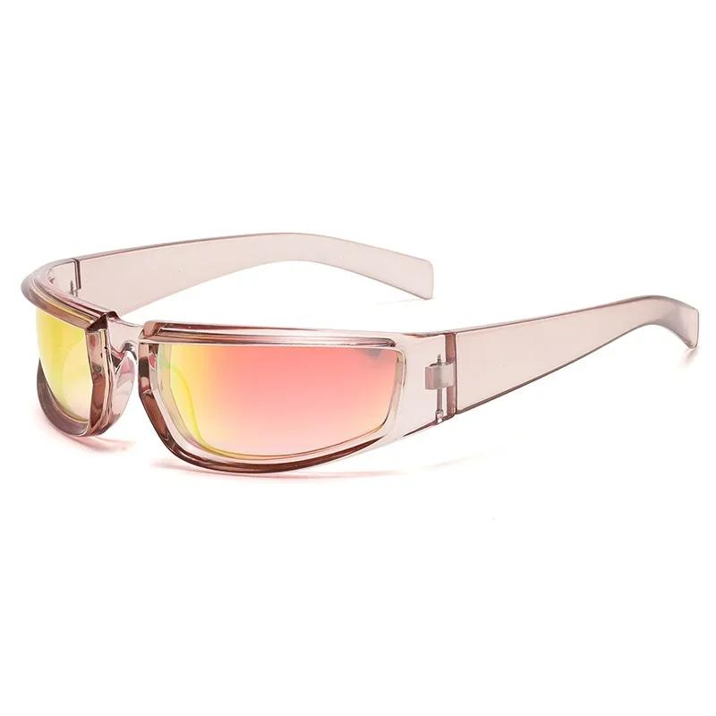 

Popular Women s Y2K Sun Glasses Men s Unique Sports Punk Sun Glasse UV400 Protection Goggle Shades Mirror Colorful Designer Outdoor Eyewear